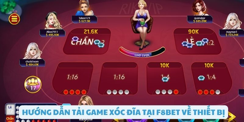 Hướng dẫn cách tải game xóc đĩa 