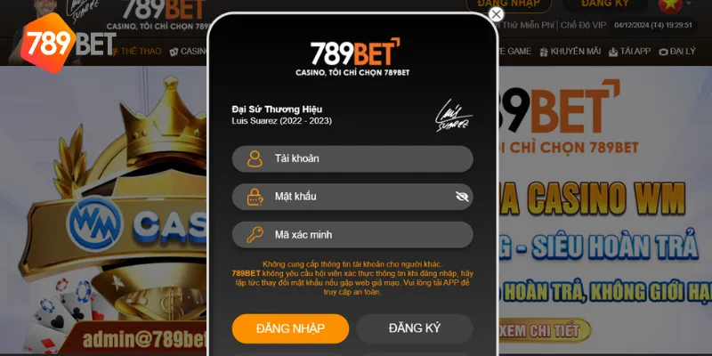 Cách đăng nhập 789BET
