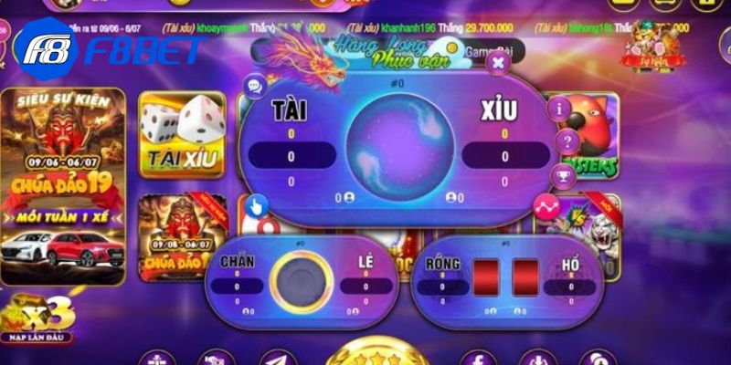 Làm chủ ván cược đầu tiên giúp bạn đạt được lợi thế trong trò chơi tài xỉu.