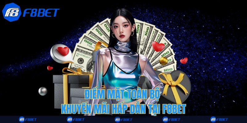 Điểm mặt toàn bộ khuyến mãi hấp dẫn tại F8bet