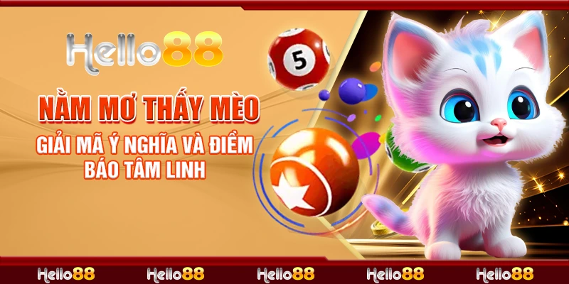 nằm mơ thấy mèo