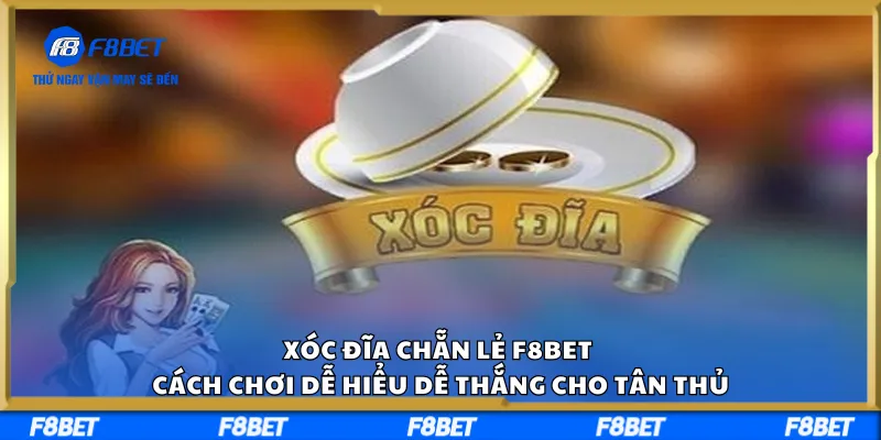 Xóc Đĩa Chẵn Lẻ F8BET – Cách Chơi Dễ Hiểu, Dễ Thắng Cho Tân Thủ